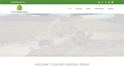 Desktop Screenshot of enviro-disposal.com